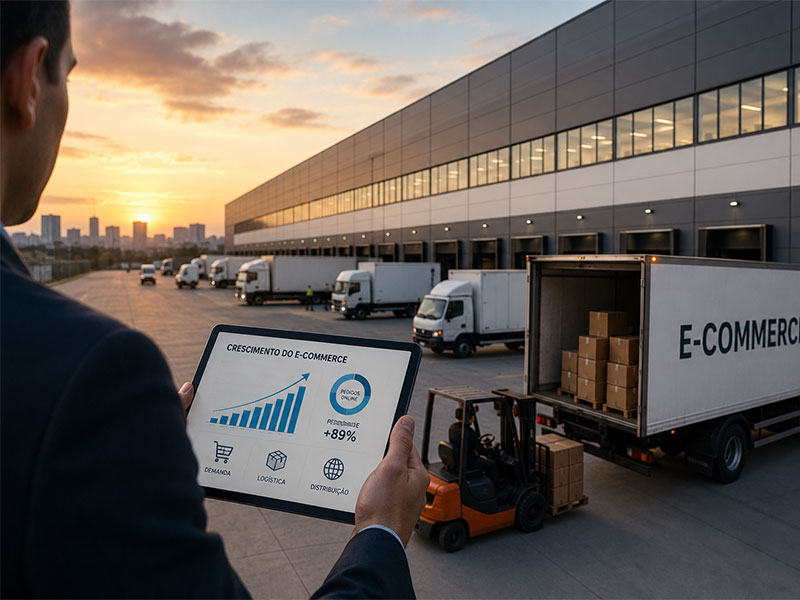 O crescimento do e-commerce está mudando o mercado imobiliário empresarial